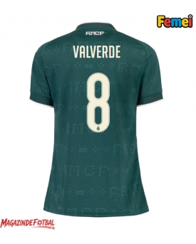 Real Madrid Federico Valverde #8 Tricou Fotbal Replică 2026-27 Femei Deplasare